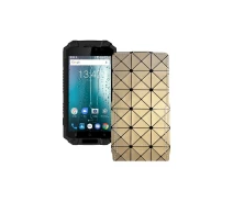 Купить - чехол для смартфона  Чехол-флип из экокожи для телефона Sigma X-treme PQ39 Золотой ромб