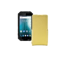 Купить - чехол для смартфона  Чехол-флип из экокожи для телефона Sigma X-treme PQ39 Золотой