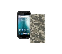 Купить - чехол для смартфона  Чехол-флип из экокожи для телефона Sigma X-treme PQ39 Хаки-зеленый