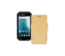 Купить - чехол для смартфона  Чехол-книга из экокожи для телефона Sigma X-treme PQ39 Бежевый