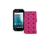 Купить - чехол для смартфона  Чехол-книга из экокожи для телефона Sigma X-treme PQ39 Розовый ромб