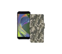 Купить - чехол для смартфона  Чехол-книга из экокожи для телефона Sigma X-treme PQ53 Хаки-зеленый