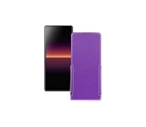 Купить - чехол для смартфона  Чехол-флип из экокожи для телефона Sony Xperia L4 Фиолетовый