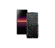 Купить - чехол для смартфона  Чехол-флип из экокожи для телефона Sony Xperia L4 Фэшн черный