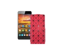 Купить - чехол для смартфона  Чехол-флип из экокожи для телефона S-Tell M510 Красный ромб