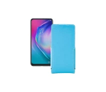 Купить - чехол для смартфона  Чехол-флип из экокожи для телефона Tecno Camon 15 Premier Голубой
