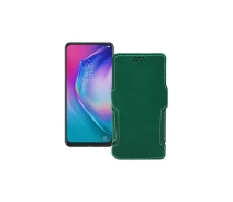 Купить - чехол для смартфона  Чехол-книга из экокожи для телефона Tecno Camon 15 Premier Темно-зеленый