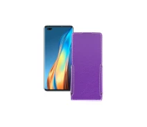 Купить - чехол для смартфона  Чехол-флип из экокожи для телефона Tecno Phantom X Фиолетовый