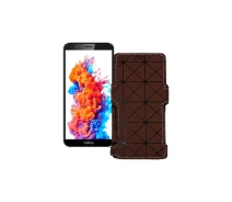 Купить - чехол для смартфона  Чехол-книга из экокожи для телефона TP-Link Neffos C5 Plus Коричневый ромб