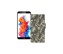 Купить - чехол для смартфона  Чехол-книга из экокожи для телефона TP-Link Neffos C5 Plus Хаки-зеленый