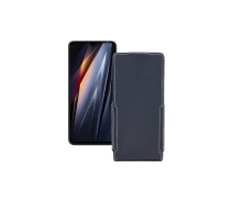Купить - чехол для смартфона  Чехол-флип из экокожи для телефона Tecno Pova 4 Pro Черный матовый
