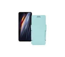 Купить - чехол для смартфона  Чехол-книга из экокожи для телефона Tecno Pova 4 Pro Небесный