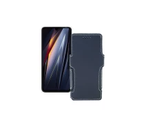 Купить - чехол для смартфона  Чехол-книга из экокожи для телефона Tecno Pova 4 Pro Черный глянец