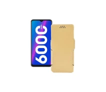 Купить - чехол для смартфона  Чехол-книга из экокожи для телефона Tecno Spark 6 Air Бежевый