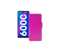 Купить - чехол для смартфона  Чехол-книга из экокожи для телефона Tecno Spark 6 Air Розовый