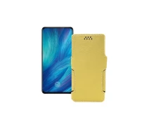 Купить - чехол для смартфона  Чехол-книга из экокожи для телефона Vivo X27 Золотой