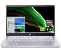 Купить - ноутбук  Ноутбук ACER Swift X 14" FHD 16/512GB, R7 5800U, 3050Ti 4GB (SFX14-41G-R1S6) Gold "Open Box"