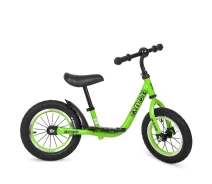 Купить - беговела  Беговел "KIDS" PROF1 M 4067A-2 детский 12 д, выс.до сиденья 30-43см, зеленый