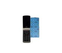 Купить - чехол для смартфона  Чехол-флип из экокожи для телефона LG G360 Фэшн голубой