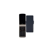 Купить - чехол для смартфона  Чехол-книга из экокожи для телефона LG G360 Черный матовый