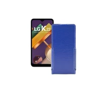 Купить - чехол для смартфона  Чехол-флип из экокожи для телефона LG K22 Синий
