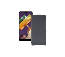 Купить - чехол для смартфона  Чехол-флип из экокожи для телефона LG K22 Серый