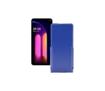 Купить - чехол для смартфона  Чехол-флип из экокожи для телефона LG V60 ThinQ Синий