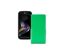 Купить - чехол для смартфона  Чехол-флип из экокожи для телефона LG X Venture Зеленый