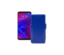 Купить - чехол для смартфона  Чехол-книга из экокожи для телефона Meizu 16th Синий