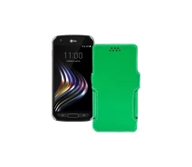 Купить - чехол для смартфона  Чехол-книга из экокожи для телефона LG X Venture Зеленый