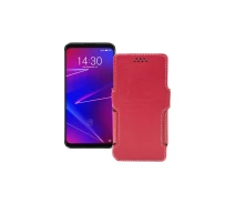 Купить - чехол для смартфона  Чехол-книга из экокожи для телефона Meizu 16th Красный