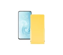 Купить - чехол для смартфона  Чехол-флип из экокожи для телефона Meizu 17 Желтый