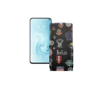 Купить - чехол для смартфона  Чехол-флип из экокожи для телефона Meizu 17 Битлз