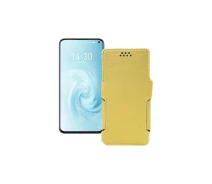 Купить - чехол для смартфона  Чехол-книга из экокожи для телефона Meizu 17 Золотой