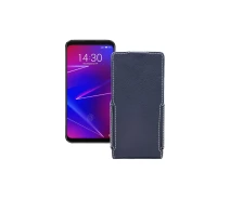 Купить - чехол для смартфона  Чехол-флип из экокожи для телефона Meizu 16th Черный глянец