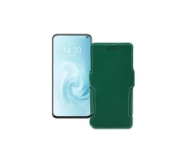 Купить - чехол для смартфона  Чехол-книга из экокожи для телефона Meizu 17 Темно-зеленый