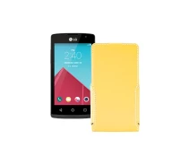 Купить - чехол для смартфона  Чехол-флип из экокожи для телефона LG Classic (L18VC) Желтый