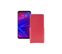 Купить - чехол для смартфона  Чехол-флип из экокожи для телефона Meizu 16th Красный
