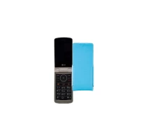 Купить - чехол для смартфона  Чехол-флип из экокожи для телефона LG G360 Голубой