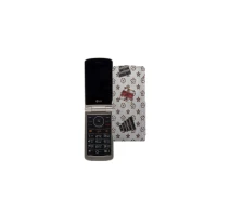 Купить - чехол для смартфона  Чехол-флип из экокожи для телефона LG G360 Луи-Витон-белый
