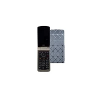 Купить - чехол для смартфона  Чехол-флип из экокожи для телефона LG G360 Серый ромб