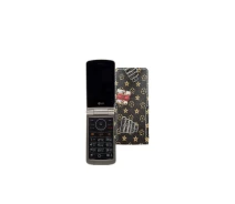 Купить - чехол для смартфона  Чехол-флип из экокожи для телефона LG G360 Луи-Витон-коричневый