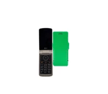 Купить - чехол для смартфона  Чехол-книга из экокожи для телефона LG G360 Зеленый
