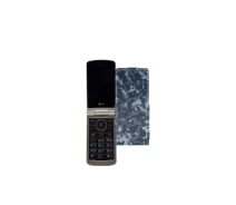 Купить - чехол для смартфона  Чехол-флип из экокожи для телефона LG G360 Хаки-синий