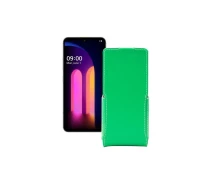 Купить - чехол для смартфона  Чехол-флип из экокожи для телефона LG V60 ThinQ Зеленый
