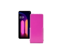 Купить - чехол для смартфона  Чехол-флип из экокожи для телефона LG V60 ThinQ Розовый