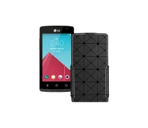 Купить - чехол для смартфона  Чехол-флип из экокожи для телефона LG Classic (L18VC) Черный ромб