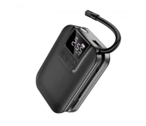 Купить - автокомпрессор  Автомобильный компрессор Hoco S53 Breeze portable smart air pump черный (37224-01_1261)
