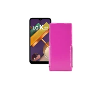 Купить - чехол для смартфона  Чехол-флип из экокожи для телефона LG K22 Розовый