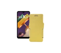 Купить - чехол для смартфона  Чехол-книга из экокожи для телефона LG K22 Золотой